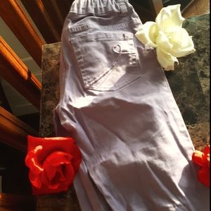 Lavender colored pants